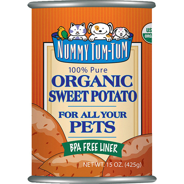 Pure Organic Sweet Potato Wet Canned Dog & Cat Food Supplement