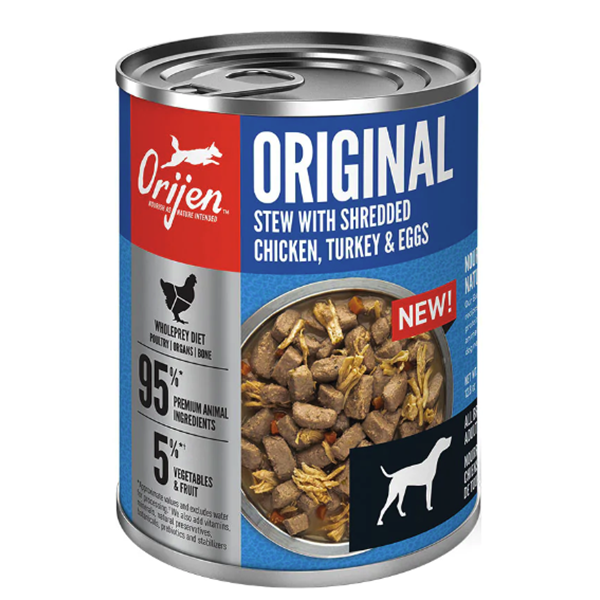 Original Stew Recipe with Chicken, Turkey & Eggs Grain-Free Wet Canned Dog Food