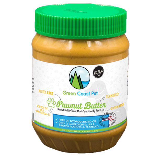 Pawnut Butter Lickable Peanut Butter Grain-Free Dog Treat