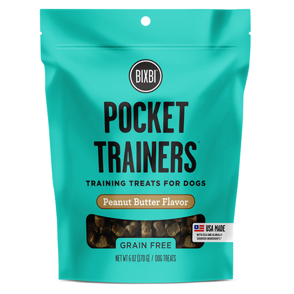 Pocket Trainers Peanut Butter Grain-Free Soft Training Dog Treats
