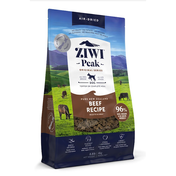 Peak Air-Dried Beef Recipe Grain-Free Dog Food