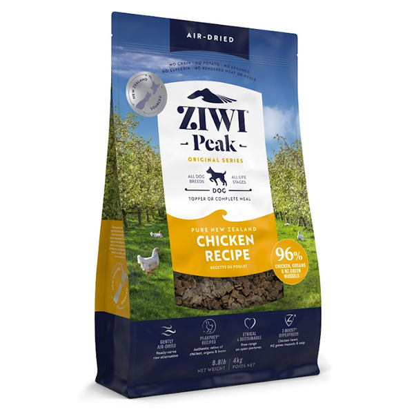 Peak Air-Dried Chicken Recipe Grain-Free Dog Food