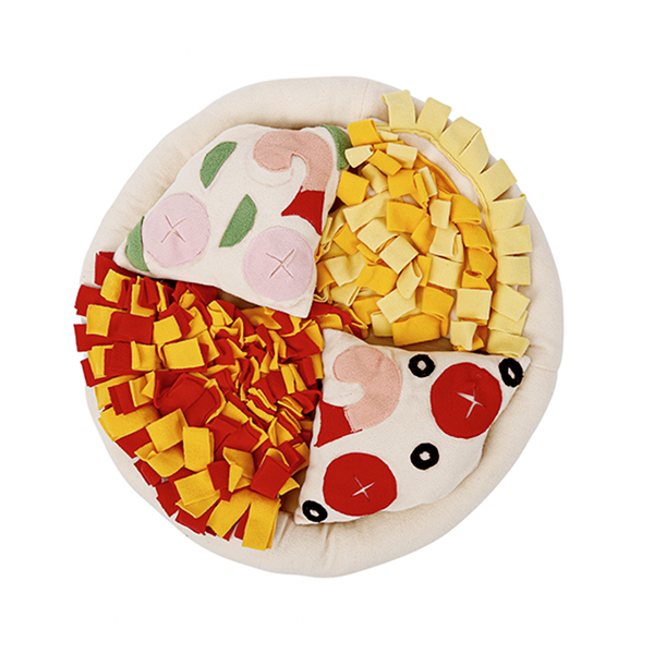 Pizza Snuffle Mat Slow Feeding Dog Toy