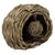 Play 'N Chew Cubby Nest Woven Sisal Small Animal Hideout with Hanging Toy