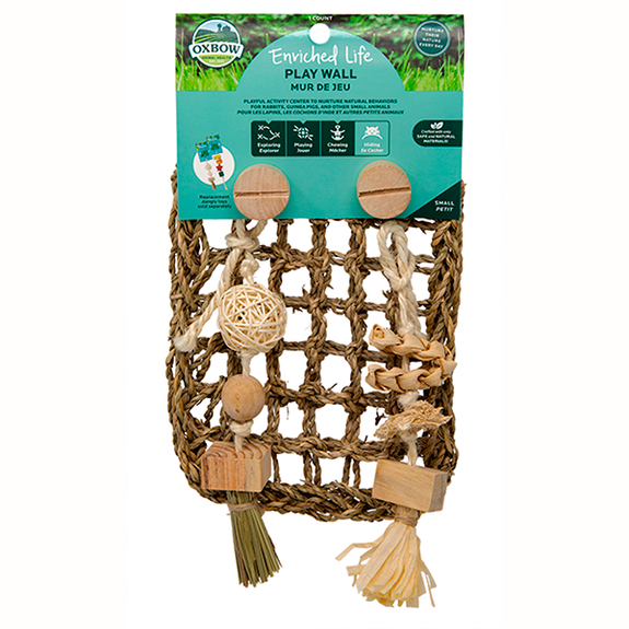 Enriched Life Play Wall Natural Small Animal Rope Chew & Toy