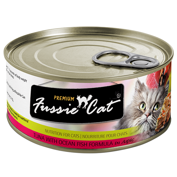 Premium Tuna & Ocean Fish in Aspic Grain-Free Canned Cat Food