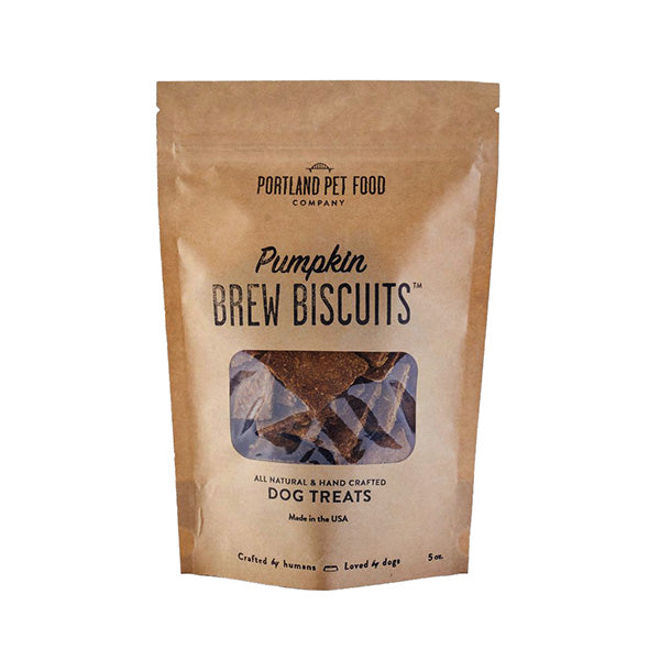 Brew Biscuits with Pumpkin Hand Crafted Crunchy Dog Treats