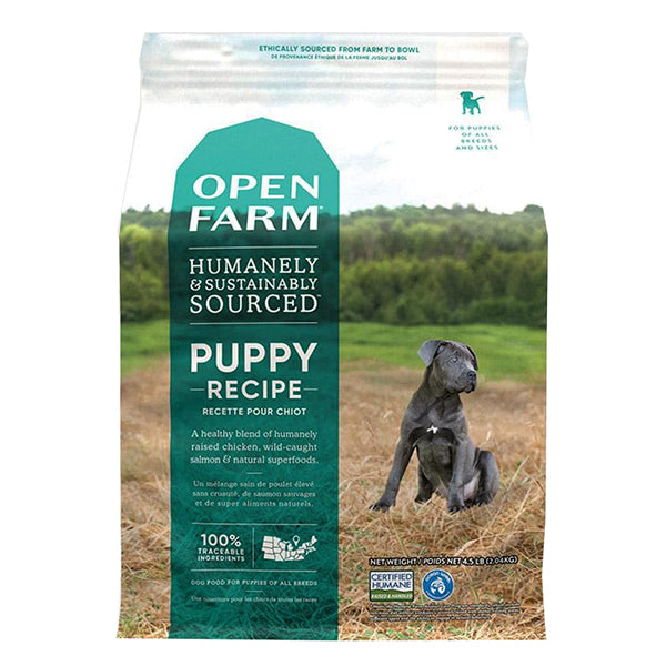Chicken, Pork & Salmon Puppy Recipe Grain-Free Dry Dog Food