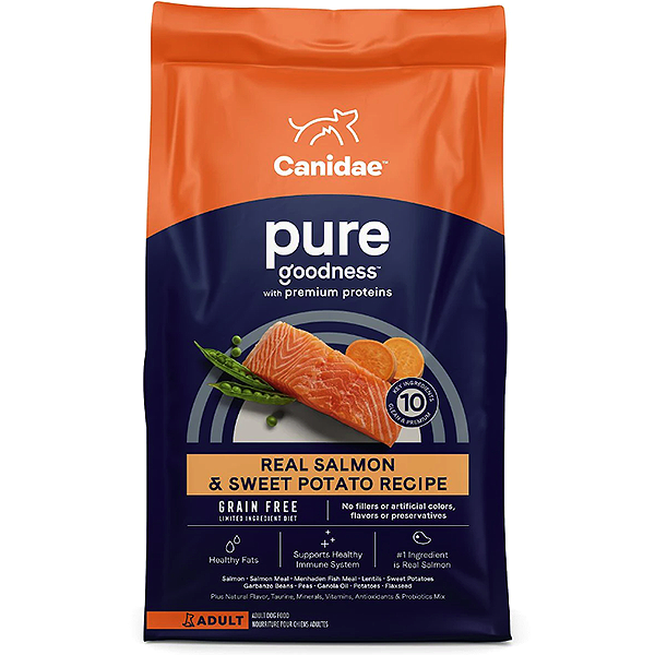 PURE Goodness Real Salmon & Sweet Potato Limited Ingredient Grain-Free Dry Dog Food