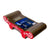 Catit Bench Corrugated Cardboard Scratcher with Catnip Red