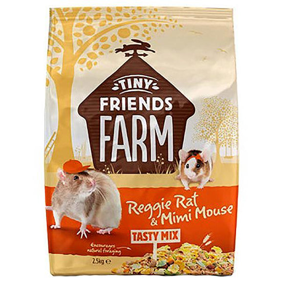 Tiny Friends Farm Reggie Rat & Mimi Mouse Food Tasty Mix