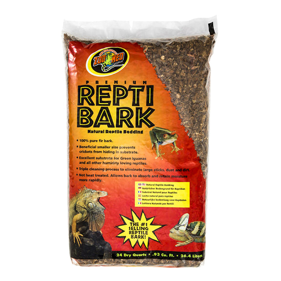 Premium Repti Bark Fir Bark Reptile Bedding & Substrate