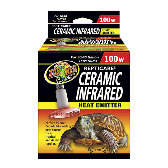 Repti Care Ceramic Infrared Reptile Heat Emitter 100 Watt