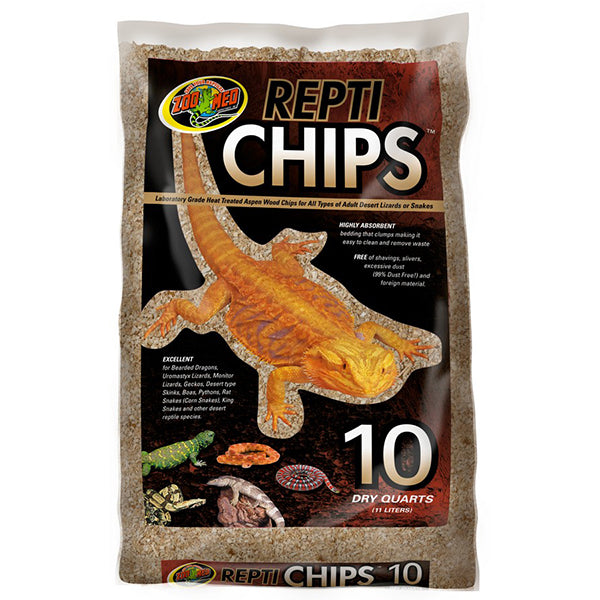 Repti Chips All Natural Wood Reptile Bedding & Substrate