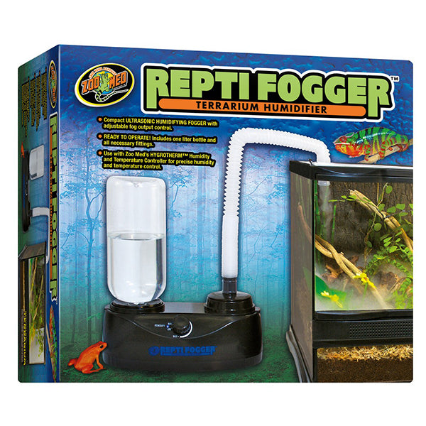 Repti Fogger Terrarium Humidifier with Adjustable Hose Attachment & Output Control