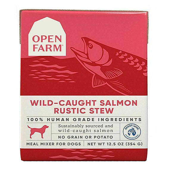 Wild-Caught & Salmon Rustic Stew Grain-Free Wet Dog Food Cartons