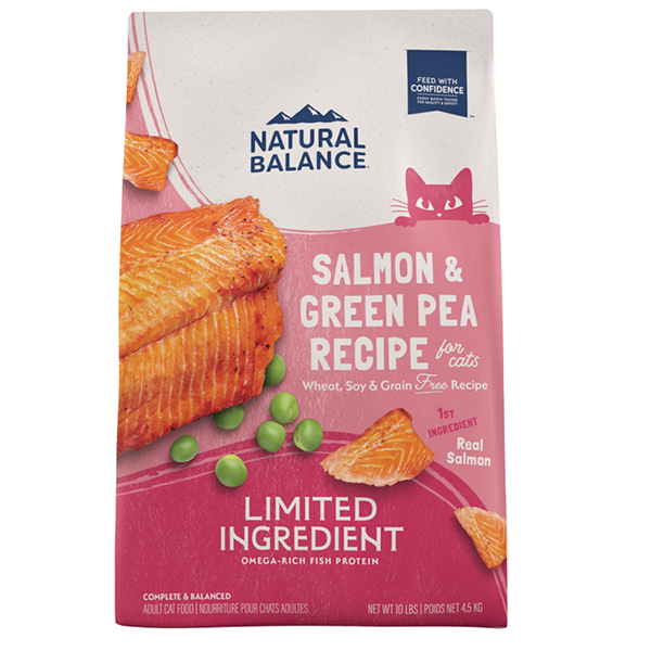 Limited Ingredient Diet Salmon & Green Pea Grain-Free Recipe Dry Cat Food
