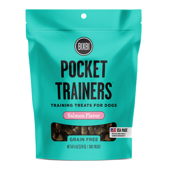 Pocket Trainers Salmon Grain-Free Soft Training Dog Treats