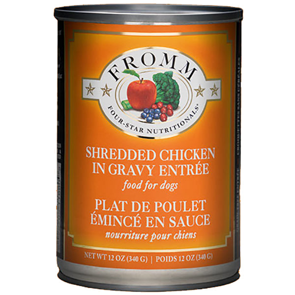 Shredded Chicken in Gravy Entrée Grain-Free Wet Canned Dog Food