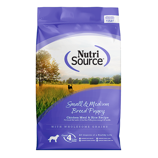 Chicken & Rice Recipe Small & Medium Breed Puppy Dry Dog Food