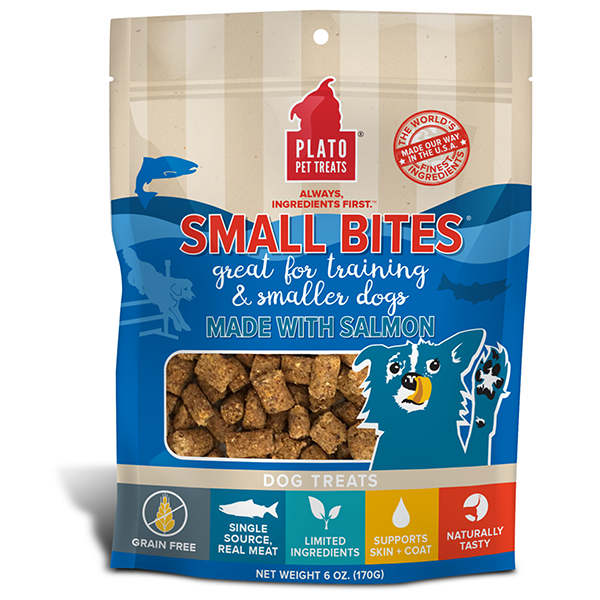 Small Bites Salmon Grain-Free Dog Treats