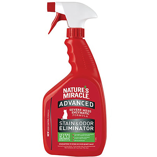 Just for Cats Advanced Stain & Odor Remover Cleaning Solution