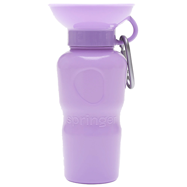 Classic Travel Water Bottle for Dogs Purple