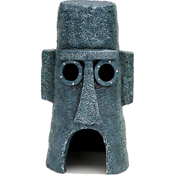 Spongebob Squarepants Squidward's Easter Island Home Resin Aquarium Decoration