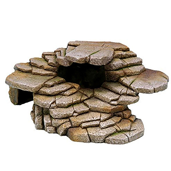 Reptology Artificial Stone Step Ledge Reptile Habitat Addition Hideout