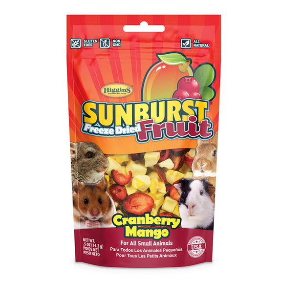 Sunburst Freeze-Dried Fruit Cranberry Mango Small Animal Treats