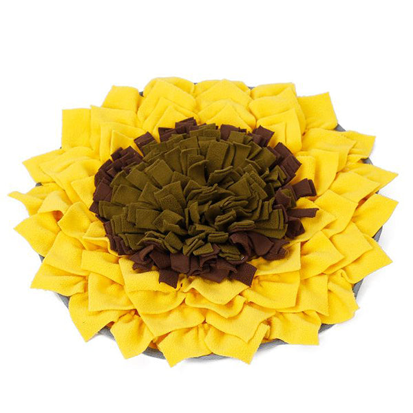 Sunflower Snuffle Mat Slow Feeding Dog Toy