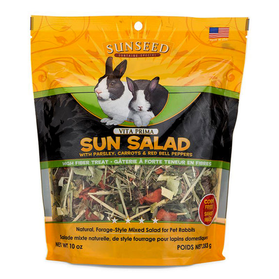 Vita Prima Sun Salad High Fiber Forage-Style Treat for Rabbits