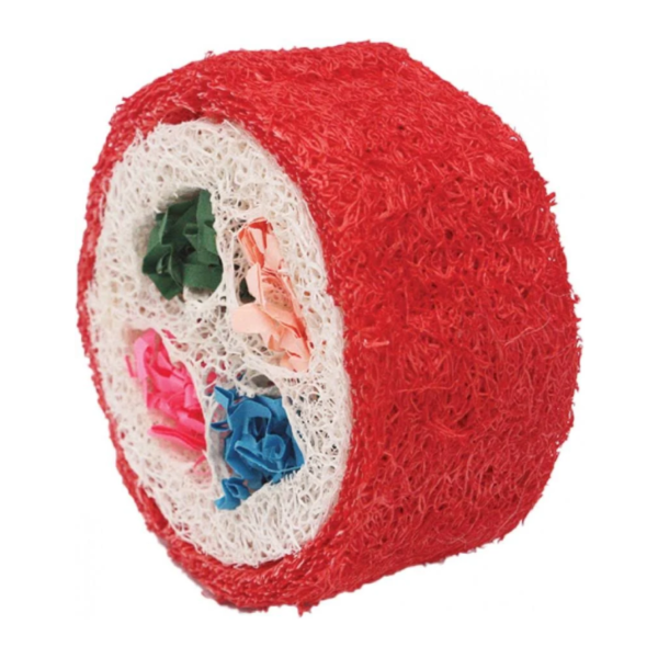 Nibbles Loofah Sushi Small Animal Chew Toys