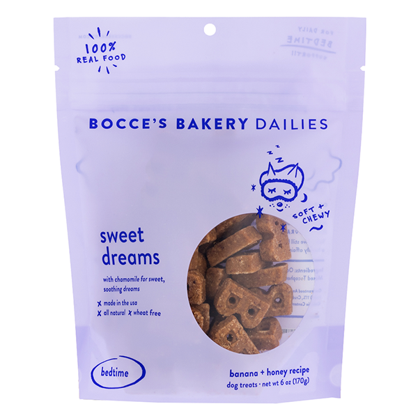 Dailies Sweet Dreams Banana, Honey & Chamomile Soft & Chewy Dog Treats