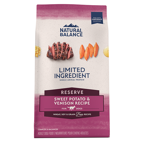 Limited Ingredient Diet Reserve Sweet Potato & Venison Recipe Grain-Free Dry Dog Food