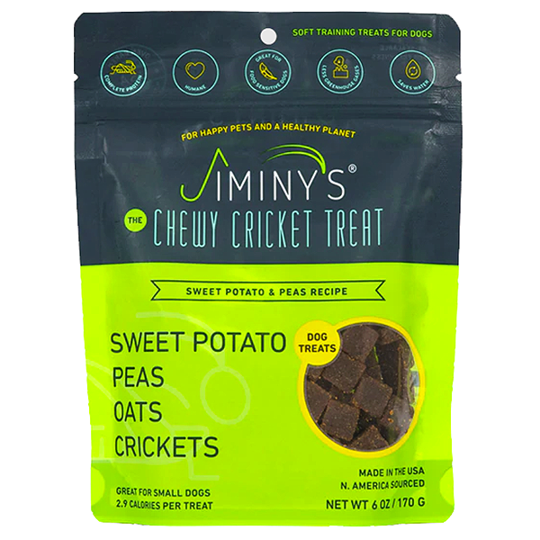 Sweet Potato & Peas Recipe Cricket Cookie Grain-Free Dog Treats