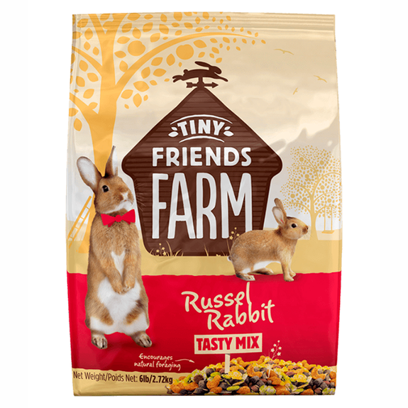 Tiny Friends Farm Russel Rabbit Food Tasty Mix for Adult Rabbits