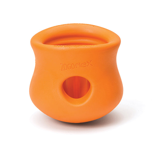 Toppl Treat-Dispensing Dog Toy Orange