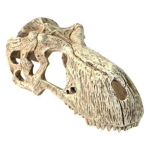 T-Rex Skull Resin Reptile Terrarium Decoration & Hideout