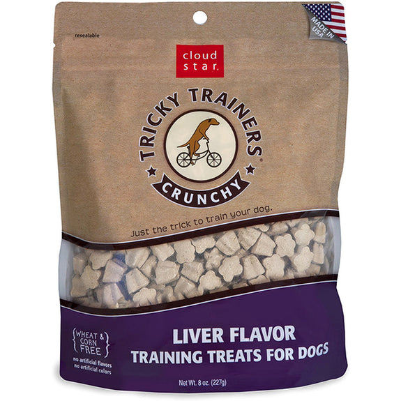 Tricky Trainers Crunchy Liver Flavor Dog Treats