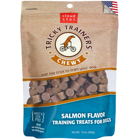 Tricky Trainers Soft & Chewy Salmon Flavor Dog Treats