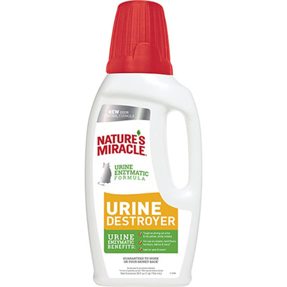 Just For Cats Urine Destroyer Enzymatic Formula Liquid Cleaning Solution