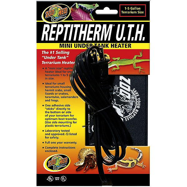 ReptiTherm U.T.H. Under Tank Heater Reptile Heat Emitter
