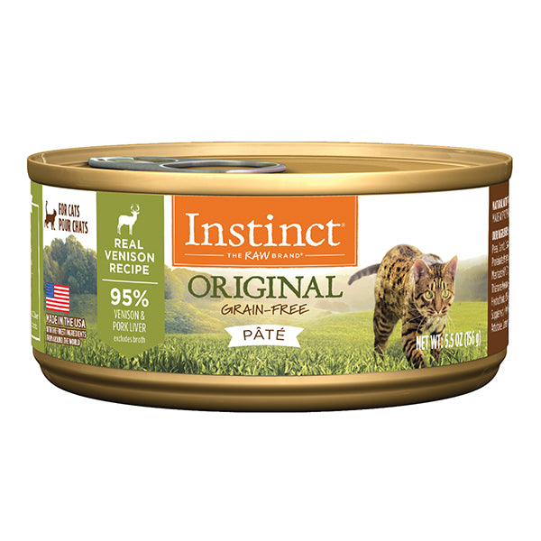Instinct Grain-Free Venison Formula Canned Cat Food