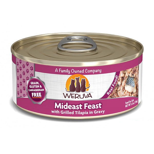 Mideast Feast With Grilled Tilapia Canned Grain-Free Cat Food