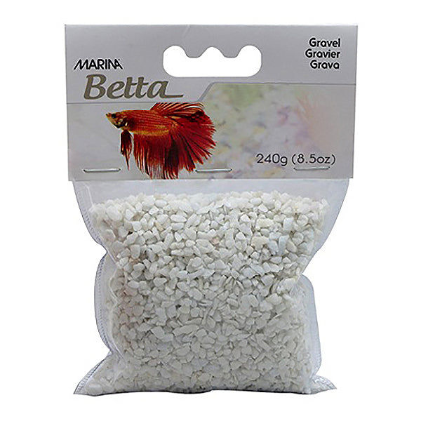 Betta Gravel Aquarium Substrate White