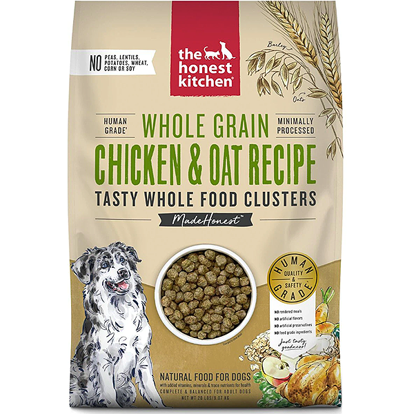 Whole Grain Chicken & Oat Recipe Whole Food Clusters Dry Dog Food