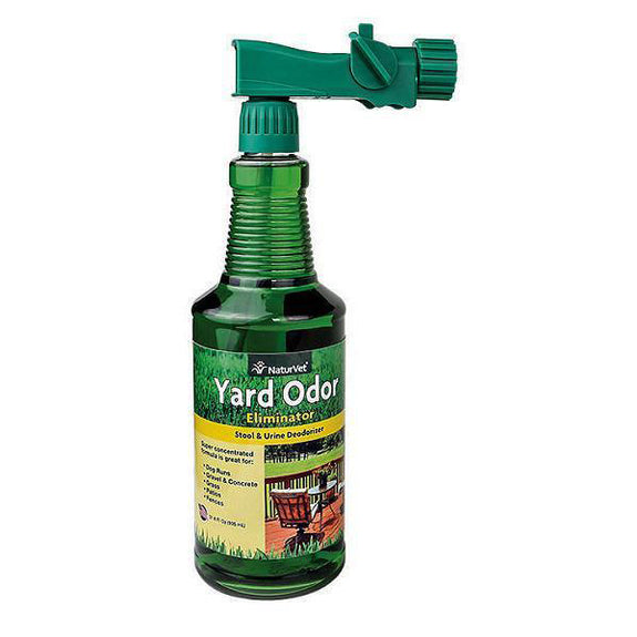 Yard Odor Eliminator Stool & Urine Outdoor Deodorizer Spray with Garden Hose Attachment