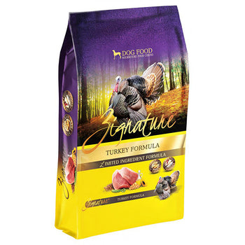 Zignature Dog Kibble: $10 Off Large, $6 off medium, $3 Off Small