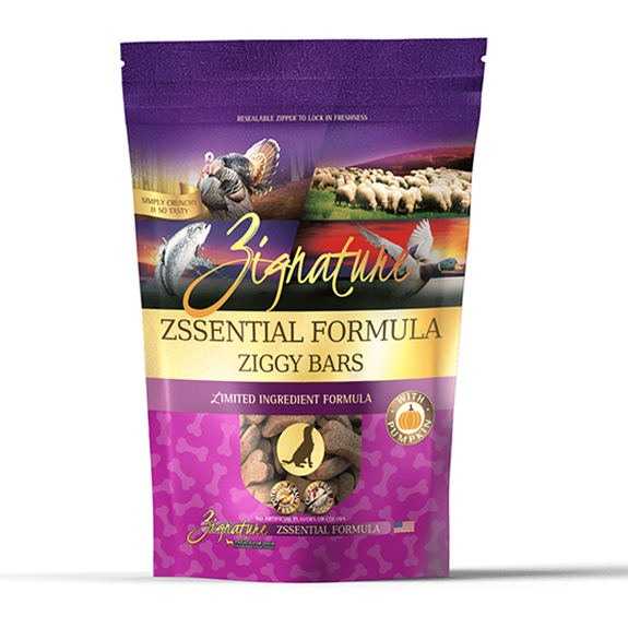 Zssentials Formula Ziggy Bars Limited Ingredient Grain-Free Crunchy Dog Treats